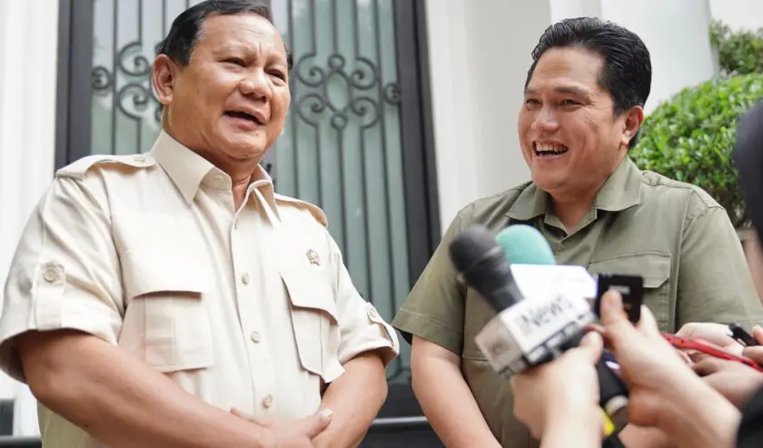 Erick Thohir Menyatakan Dukungannya Terhadap Prabowo