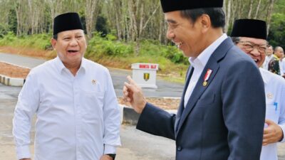 Mayoritas Responden Survei LSJ Percaya Bahwa Jokowi Mendukung Prabowo-Gibran Berdasarkan Data 66,5%