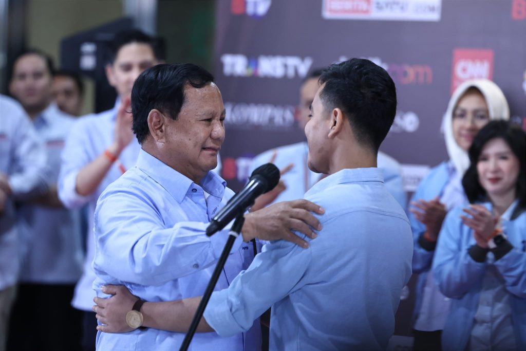 Prabowo Memuji Penampilan Memukau Gibran dalam Debat Pilpres 2024