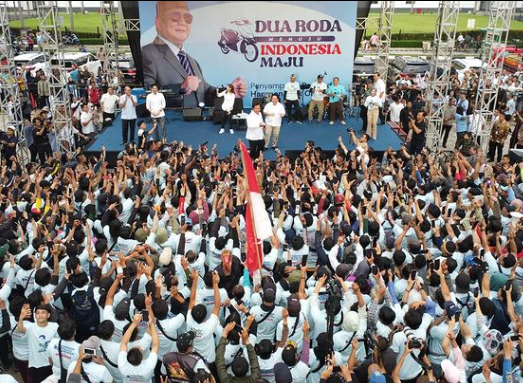 Prabowo Mengucapkan Terima Kasih kepada Ojol Jakarta ‘All In Prabowo’ atas Dukungan Mereka