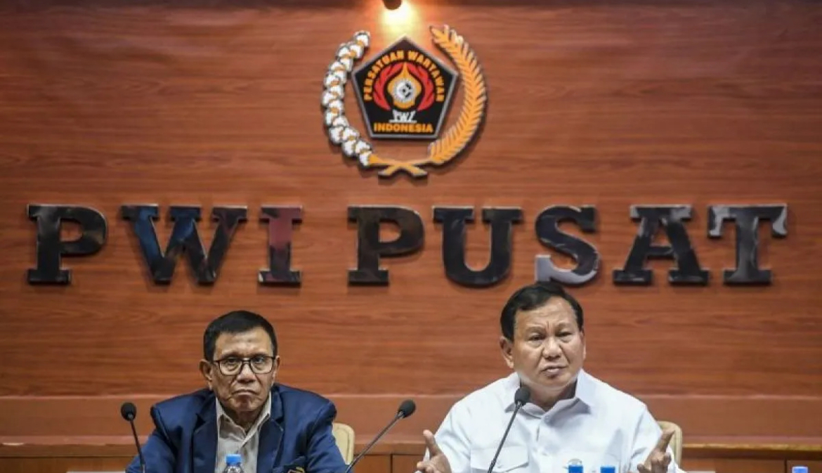 “PWI Gelar Dialog dengan Prabowo, Bahas Isu Kebebasan Pers” – Deliknews.com