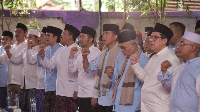 Ribuan Kiai Kampung di Banyuwangi Dukung Kemenangan Prabowo-Gibran di Pilpres 2024