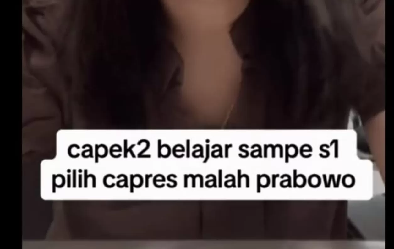 Generasi Z Membuat Video Viral “Capek-capek S1 Rugi Pilih Capres 02”, Para Pendukung Prabowo Memberikan Pembelaan