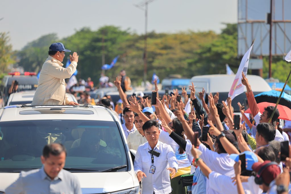 Prabowo Merasa Bebas dari Rasa Capek Setelah Bertemu dengan Masyarakat