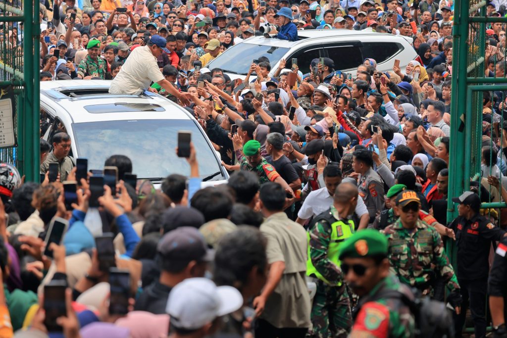 Ribuan Petani dan Peternak Bersemangat Menyambut Prabowo di Sumedang