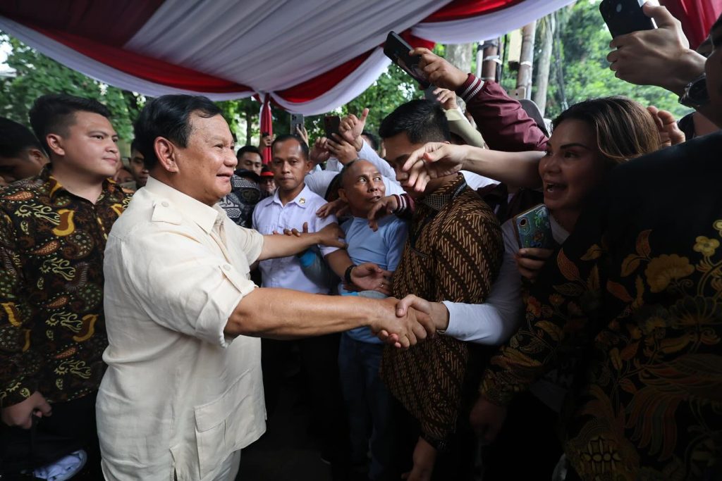 Prabowo: Saya Merasakan Energi Memuncak Setiap Bersentuhan dengan Rakyat