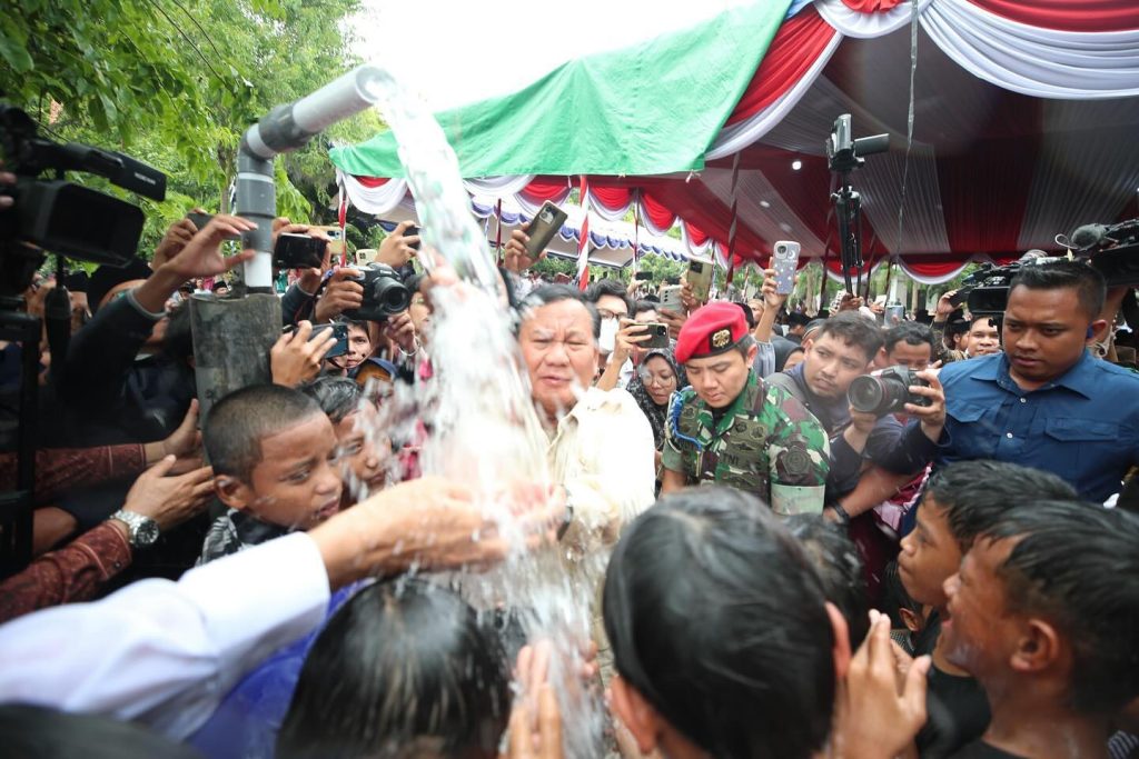 Prabowo Subianto Meresmikan 15 Lokasi Pengambilan Air Bersih di Madura untuk Masyarakat yang Membutuhkan