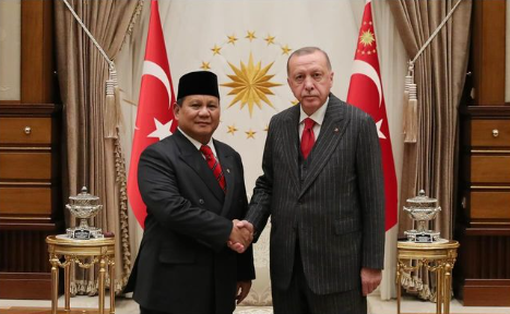 Erdogan Ucapkan Selamat pada Prabowo Subianto atas Kemenangan di Pilpres