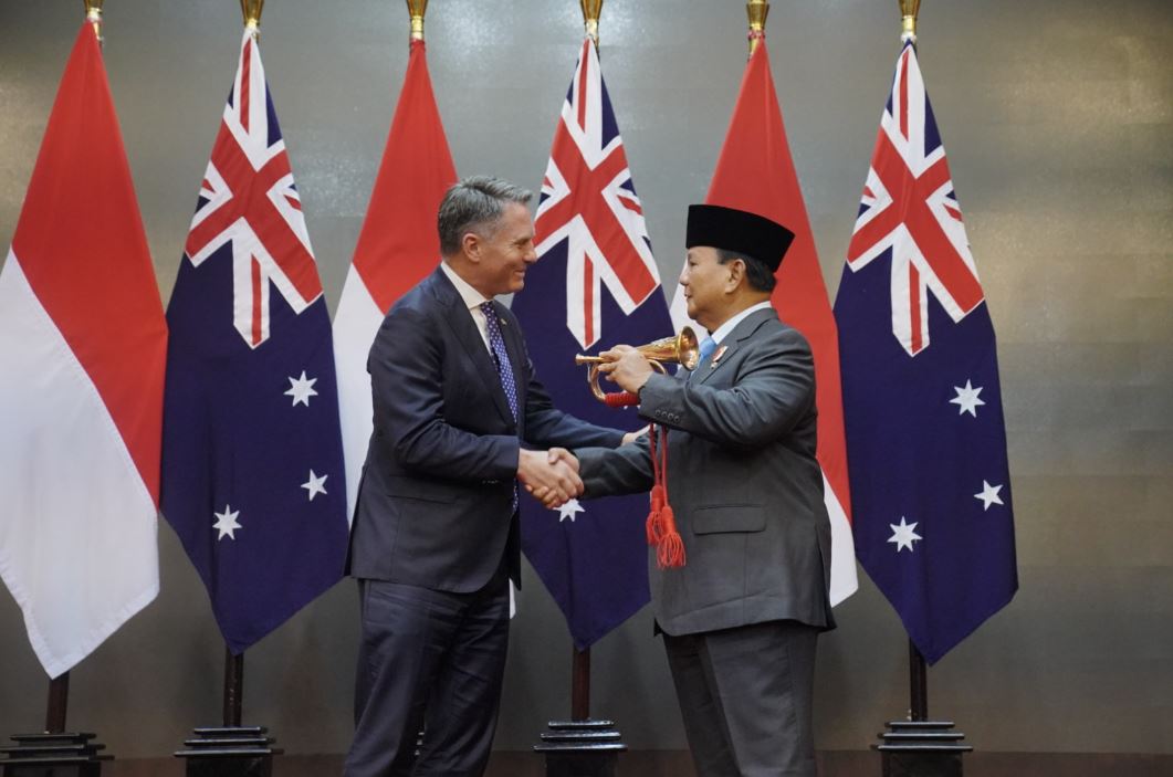 Prabowo Subianto dan Wakil PM Australia Membahas Kerja Sama Pertahanan