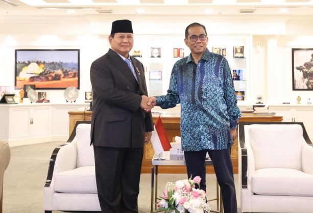 Prabowo Subianto Bertemu Menteri Pertahanan Malaysia, Dapat Selamat dan Bahas Keamanan Kawasan