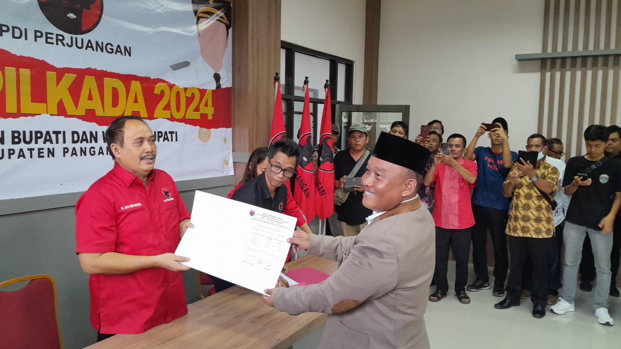 Daftar Calon Bupati Pangandaran 2024 dari PDIP oleh Dadang Solhat