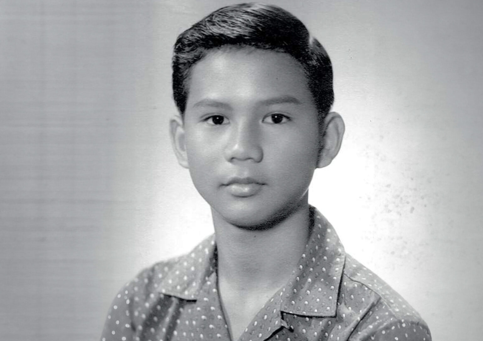 Prabowo Subianto as a Young Man