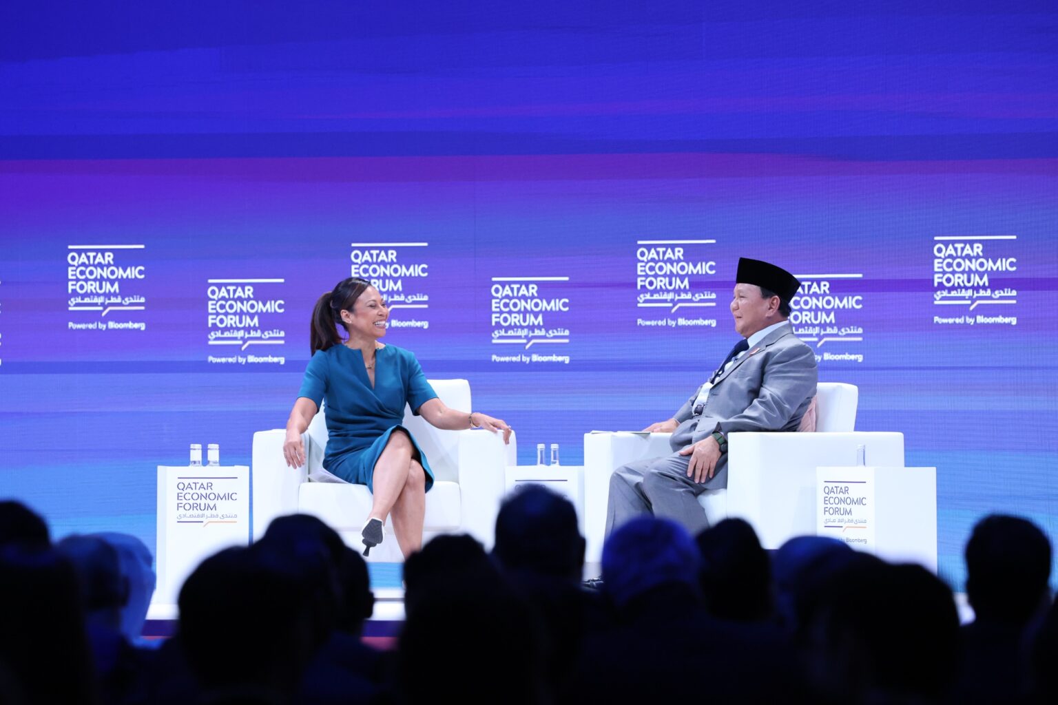 Prabowo Subianto Reveals Key Government Focus Areas at the Qatar Economic Forum: Food Security, Energy, and Downstreaming