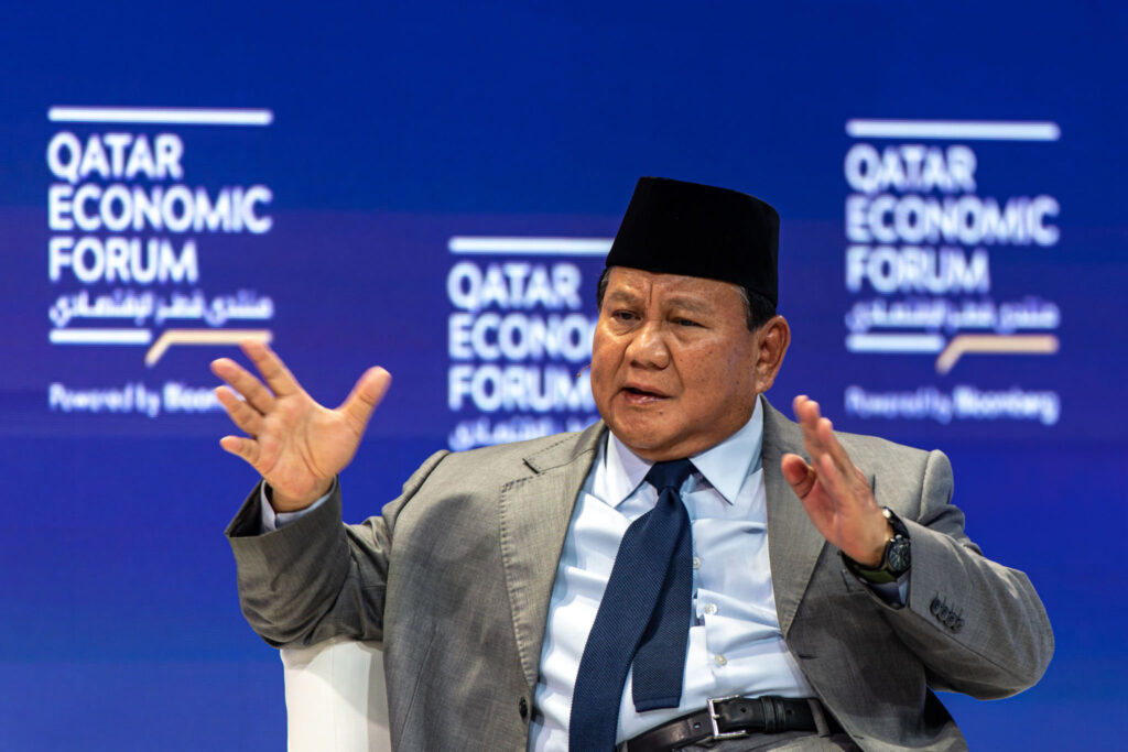 Prabowo Subianto Delivers Comprehensive Speech on Democracy in Leadership, Receives Cheers at Qatar Economic Forum