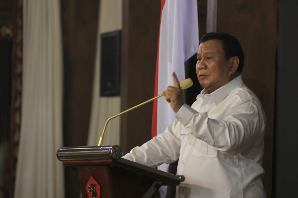 Prabowo Subianto: I Wish to Perish while Upholding Truth and Protecting the People